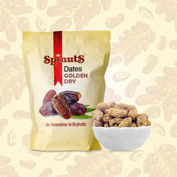 Spinuts Golden Dry Dates 500 gm JioMart