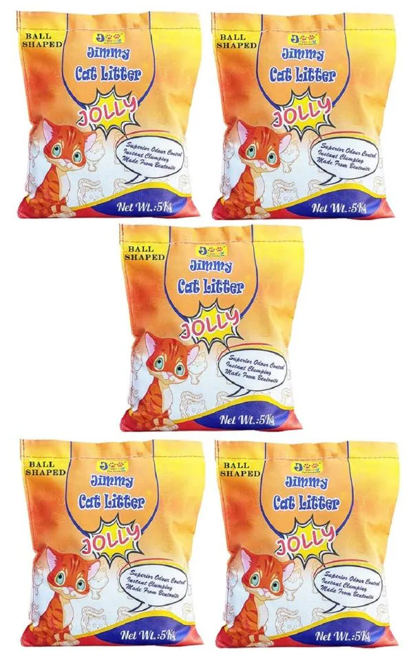 JiMMy Pet Products Ball Shaped Clumping Bentonite Cat Litter Lavender