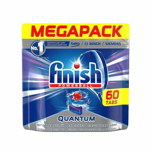 Finish Mega Pack Quantum Max Dishwash Tablets 60 Count JioMart