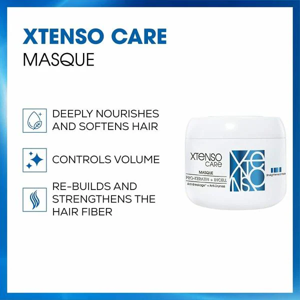 L'Oreal Professional Xtenso Care Masque 196 gm, For Straightened Hair