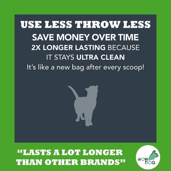 WOW DOG Cat Litter Advance 100 Natural Smart Scoopable Bentonite