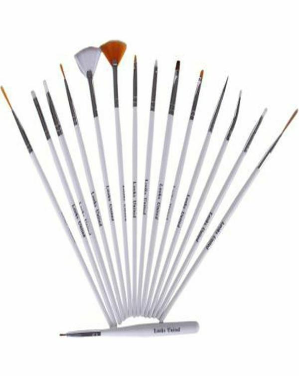 NICZICO Nail Art Brush 15 Piece JioMart