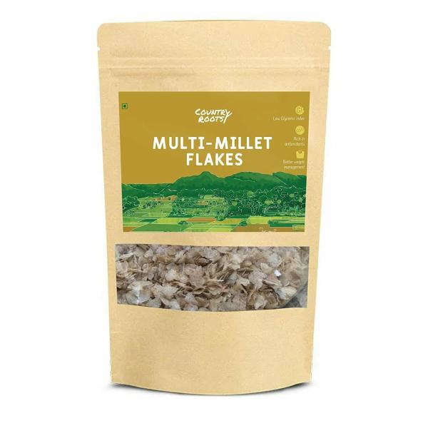 Wellbeing SuperFoods' Multi Millet Flakes 350 grams Gluten Free