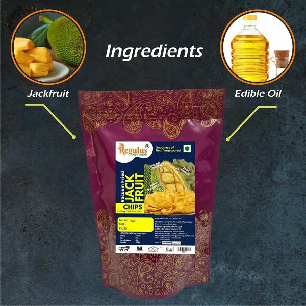 Jackfruit Vacuum Fried Chips 40 gm (Pack of 3) JioMart