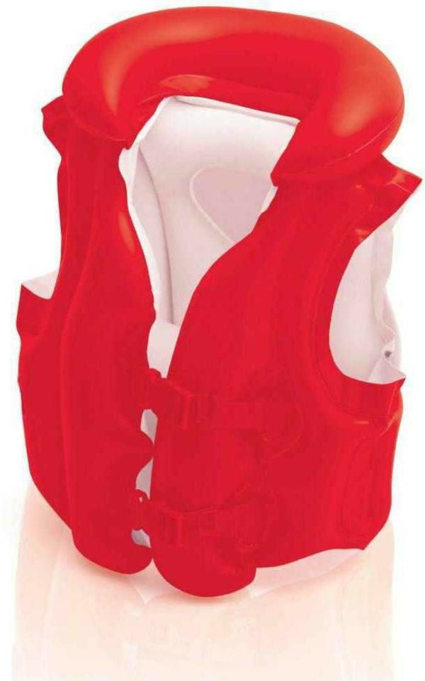 Intex Red Pvc Sea Buddy Arm Bands Inflatable Swimming Vests JioMart