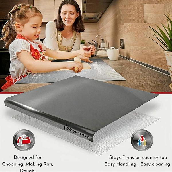 OrganizeMee Dishwasher Safe Counter Top Chopping Board 60cm JioMart