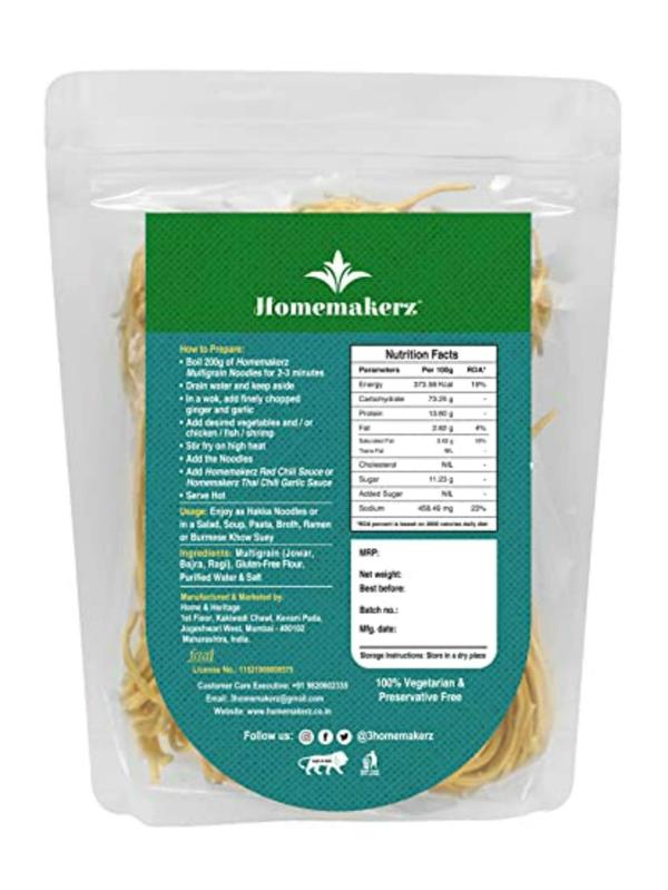 Homemakerz Multigrain Millet Noodles Gluten Free & Preservative Free
