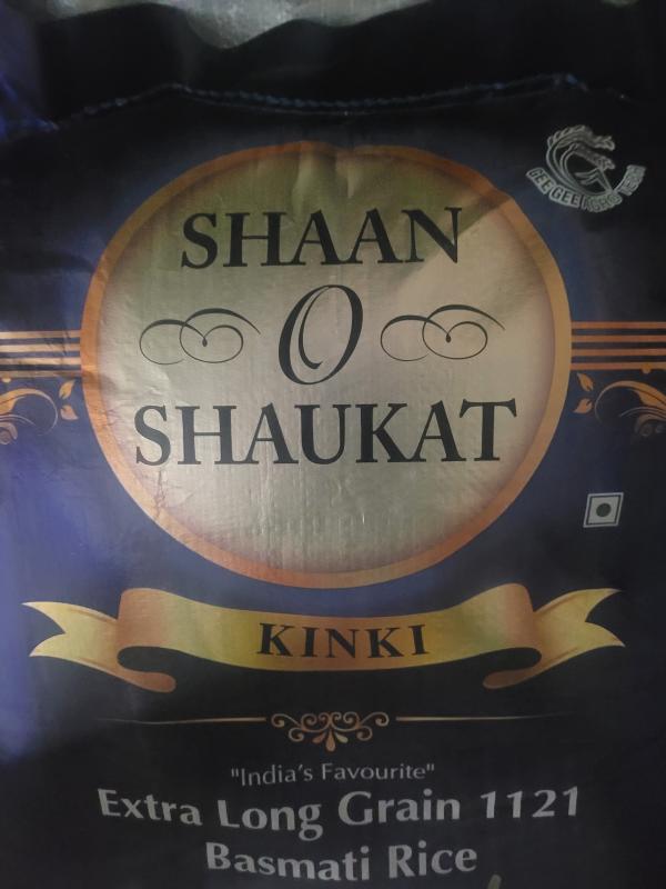 SHAANESHAUKAT 1121 KINKI 26KG EXTRA LONG GRAIN BASMATI RICE. JioMart