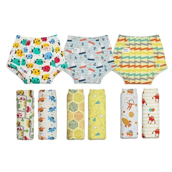 SuperBottoms Padded Waterproof Pull Up Underwear/Potty Training Pants