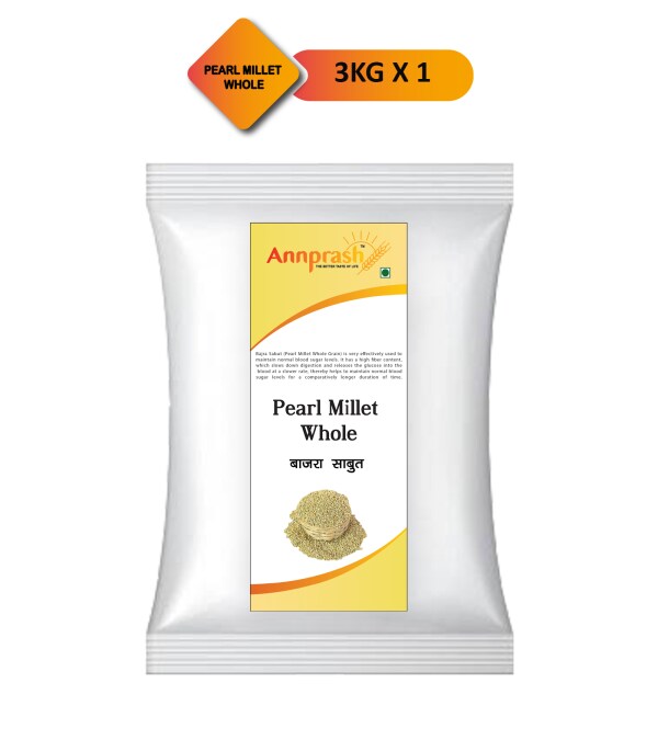 Annprash Pearl Millet Whole 3 kg JioMart