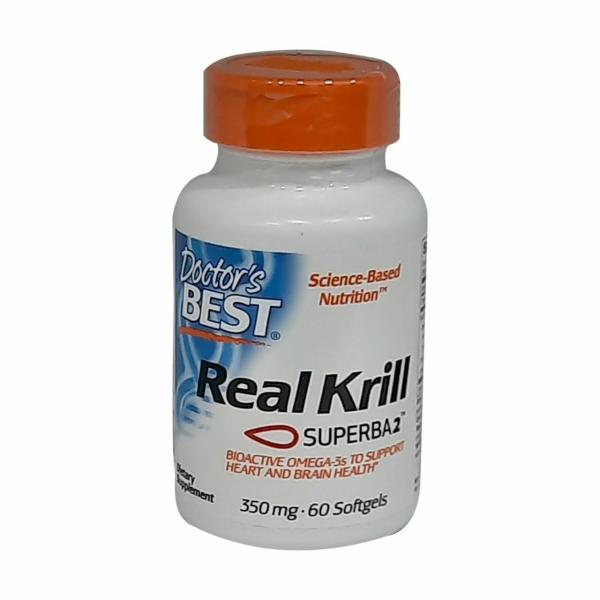 Doctor's Best Real Krill, 350 mg, 60 Softgels JioMart