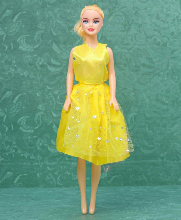 KiddyBuddy Baby's Little World Doll Set with Accessories Multicolour