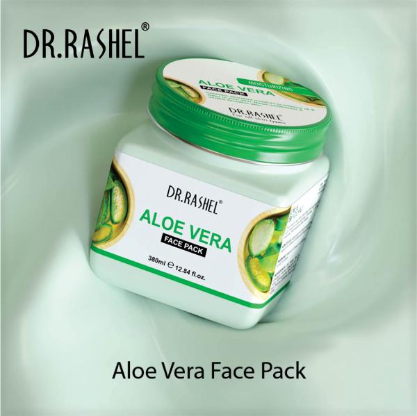 DR.RASHEL Aloe Vera Face Pack for Glowing Skin, Oil Control, Acne
