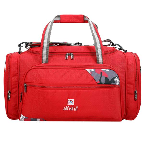 Alfisha Red Travel Luggage Duffel Bag JioMart