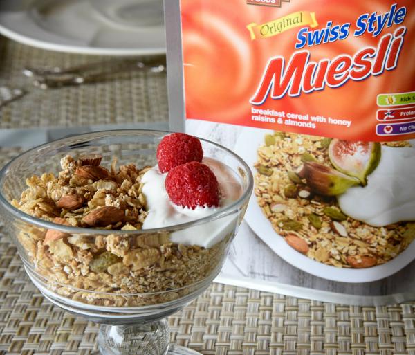 Express Foods Swiss Style Muesli Breakfast Cereal 400g Standipouch