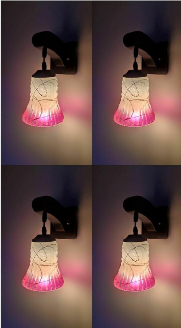 PR Prashant Swing Arm Pink Wall Lamp Surface Mounted (Pack of 4) JioMart