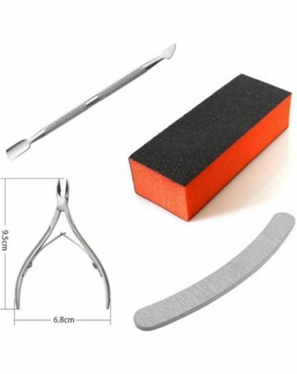 NICZICO Nail Cutter, Block Buffer, Filer and Pusher JioMart
