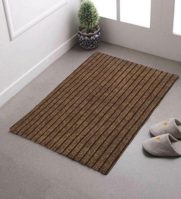 Kuber Industries All Weather Entry and Back Yard Door Mat,Dirt Trapping