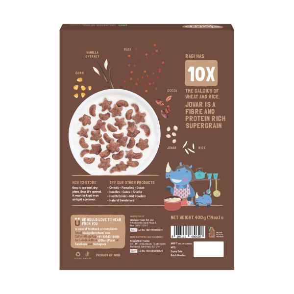 Slurrp Farm Chocolate Breakfast Cereal No Maida, Refined Sugar and