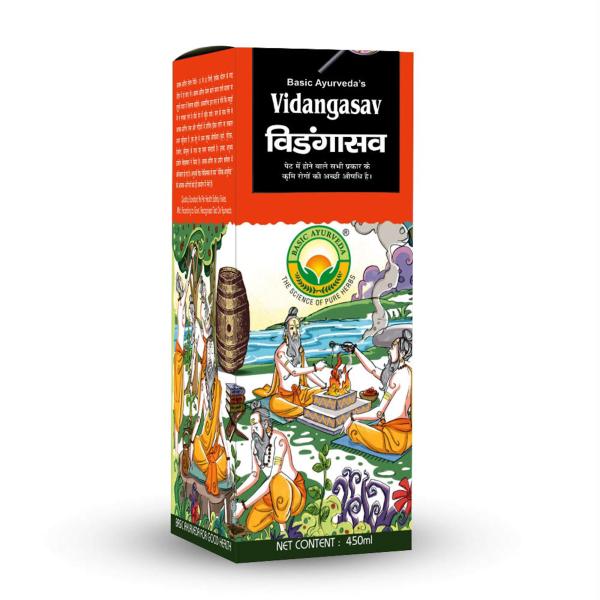 Basic Ayurveda Vidangasav 450 ml Pack of 3 JioMart