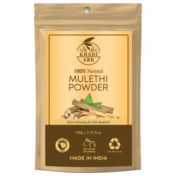 Khadi Ark Mulethi Powder (Licorice Face Pack) for Natural skin