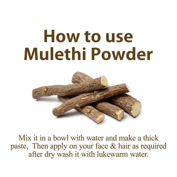 Khadi Ark Mulethi Powder (Licorice Face Pack) for Natural skin
