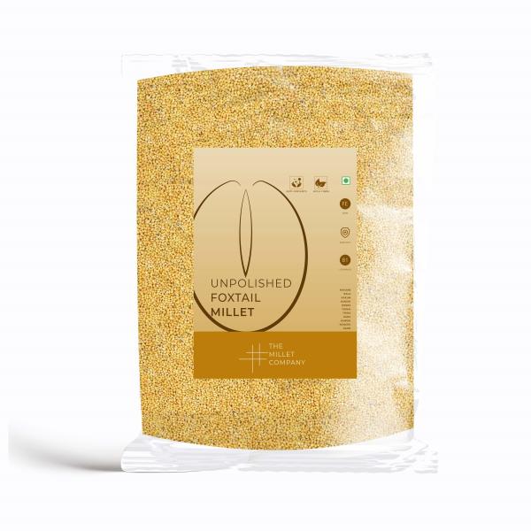 The Millet Company Unpolished Foxtail Millet 5 kg JioMart