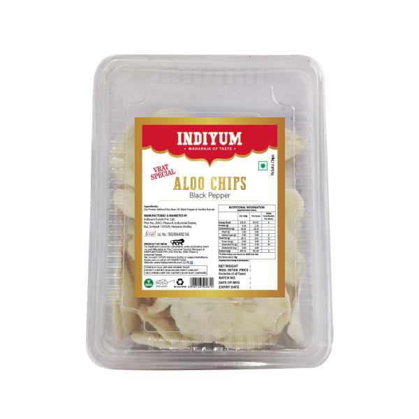 Indiyum Vrat Healthy Snacks Foxnut Himalayan Pink Salt 90g Premium