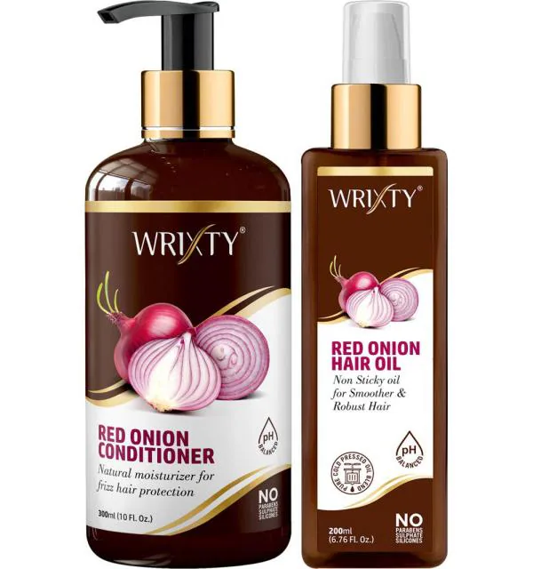 WAW Skin Cosmo Red Onion Conditioner with Hair Growth Oil for Men and