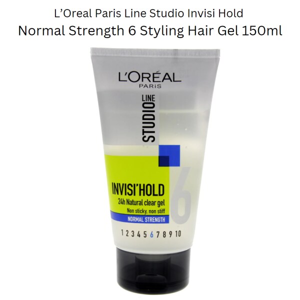 Loreal Paris Studio Line Invisi'Hold 24h Natural Clear Gel No 6 - JioMart