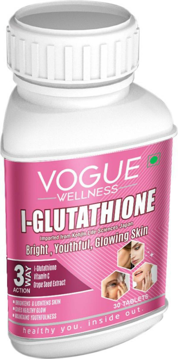 Vogue LGlutathione Vitamin C Grape Seed Extract Antioxidant Properties