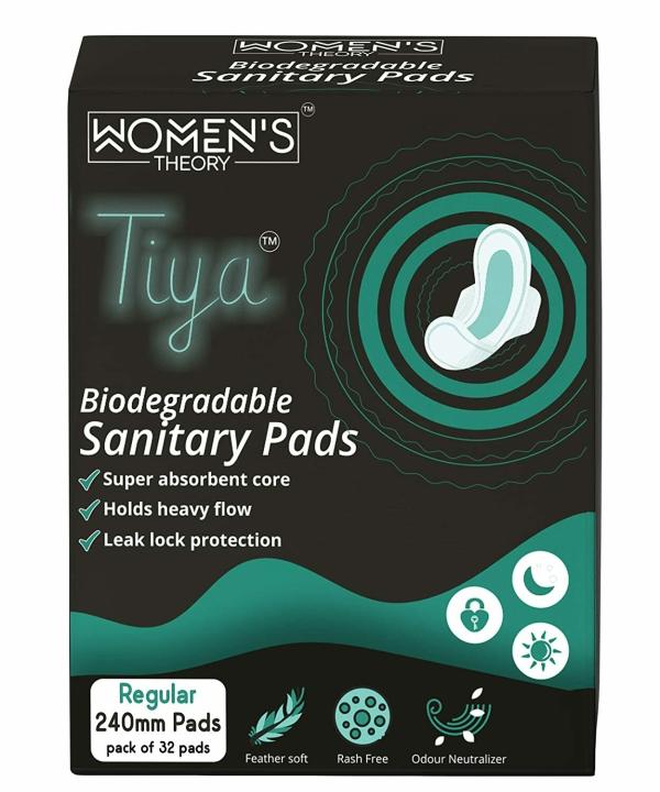 Women's Theory Biodegradable Sanitary pad 240mm regular size heavy