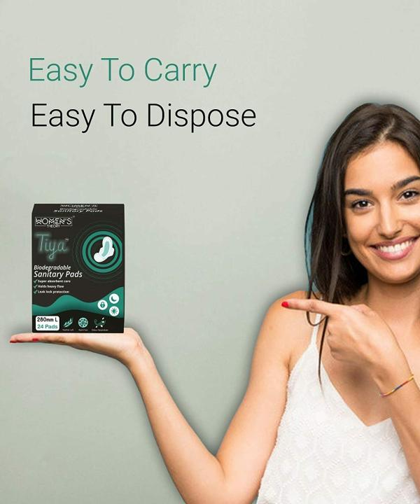 Women's Theory Biodegradable Sanitary pad 240mm regular size heavy