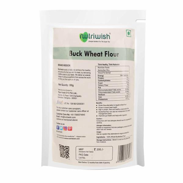 Nutriwish Buck Wheat Flour JioMart