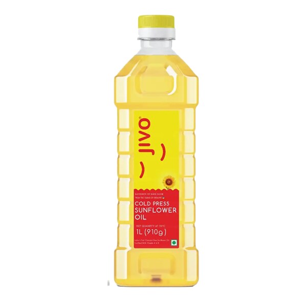 Jivo 5L Mustard oil + 3L Sunflower oil JioMart