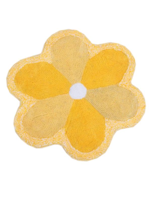 Saral Home Easy Living Yellow Microfiber Bath Mat 60x60 cm JioMart