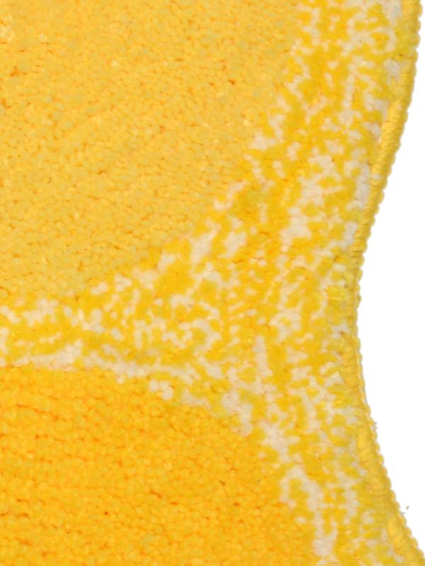 Saral Home Easy Living Yellow Microfiber Bath Mat 60x60 cm JioMart