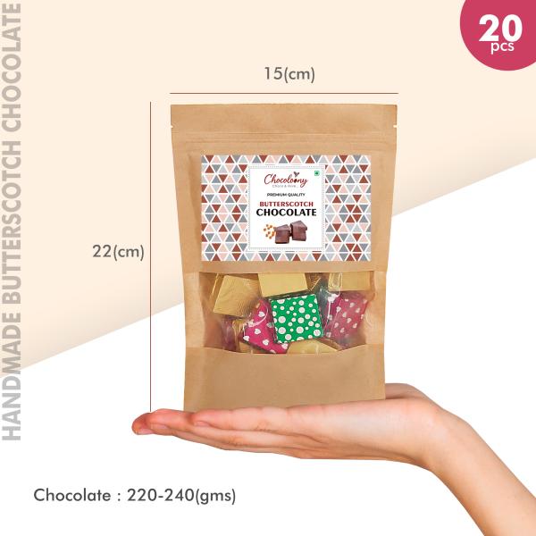 Chocoloony Chocolate Milk Butterscotch Chocolate | Family Pack ...