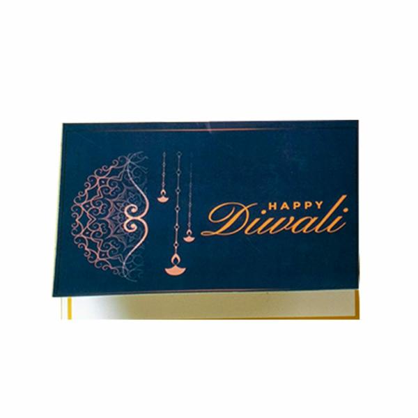 Delight Foods Alwar Kalakand (Milk Cake) 250g Diwali Greeting Card Decorative Fancy Diya