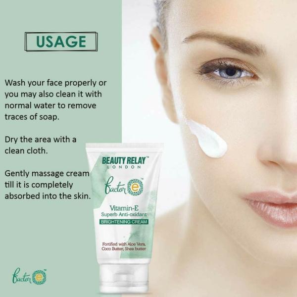 Beauty RelayVitaminE Superb Antioxidant Brightening Cream With Shea Butter, Cocoa Butter