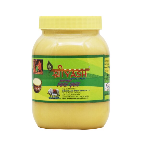 Shreeyash 1 Litre Buffalo Ghee Special Grade White Buffalo Desi Ghee
