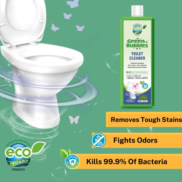 Green Bubbles Ecofriendly Toilet Cleaner 500ml JioMart