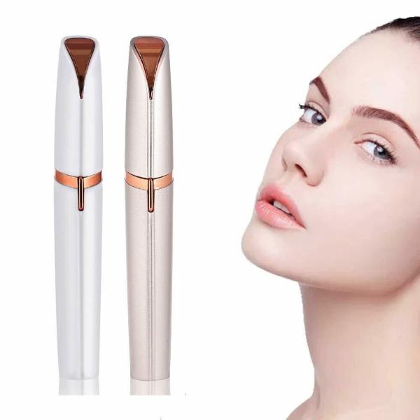 FRESTYQUE Flawless Women's lady shaver USB Rechargeable Painless Electric  Eyebrow Trimmer Facial Hair Remover - JioMart