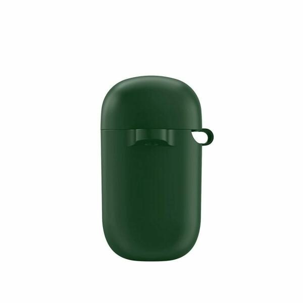 Inclu Silicone Front And Back Case With Keychain For BoAt Airdopes 141