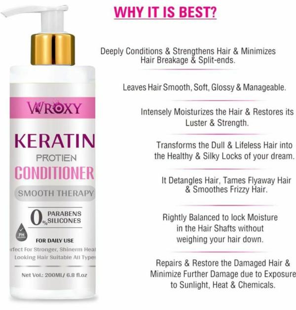 Wroxy Keratin Smooth Therapy Shampoo & Keratin Smooth Therapy