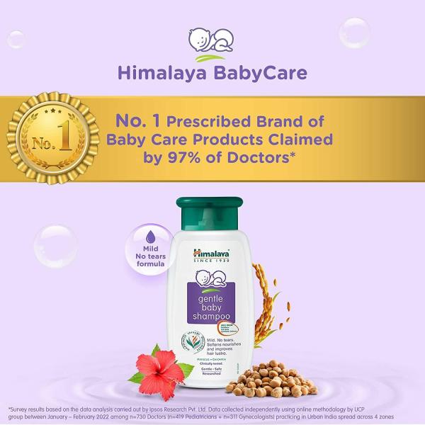 Himalaya Baby Care Combo Baby Shampoo 400ml and Baby Massage Oil 200ml