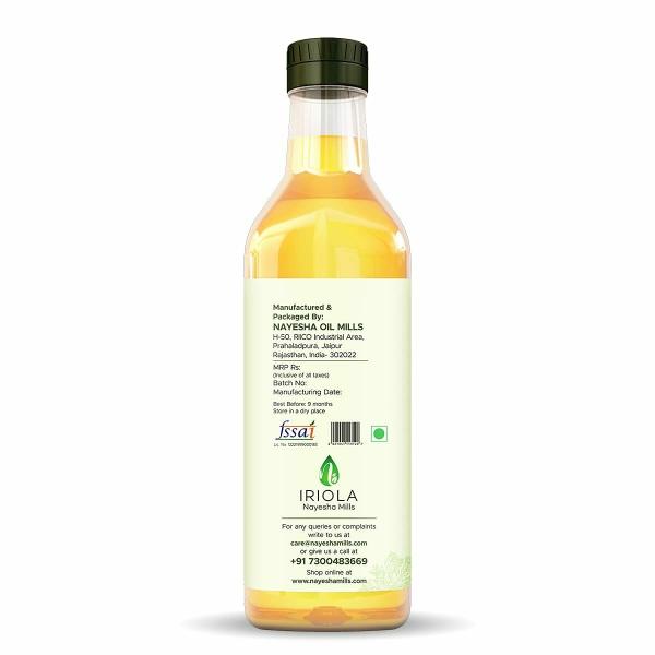 Iriola Wood Pressed Groundnut Oil Combo 1 Litre Cold Pressed Healthy