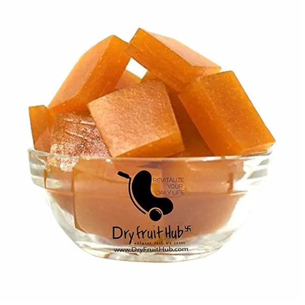 Dry Fruit Hub Aam Papad Slice Bar 400 g Premium Khatta Mitha Aam Papad Dried Mango Slice