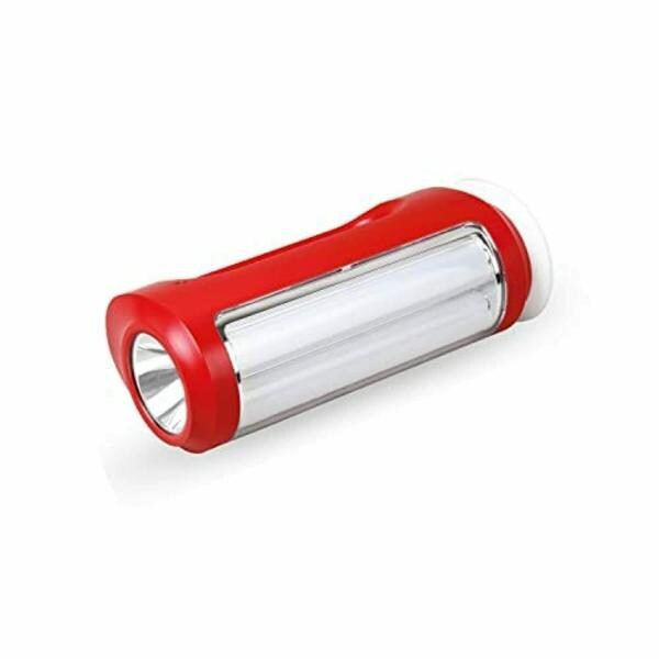 PHILIPS Red Helio 3 Lighting Modes Emergency Rechargeable LED Torch
