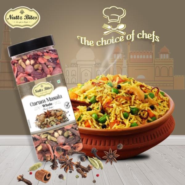 Nuttz Bites Whole Garam Masala 100 g I Garam Masala Sabut JioMart